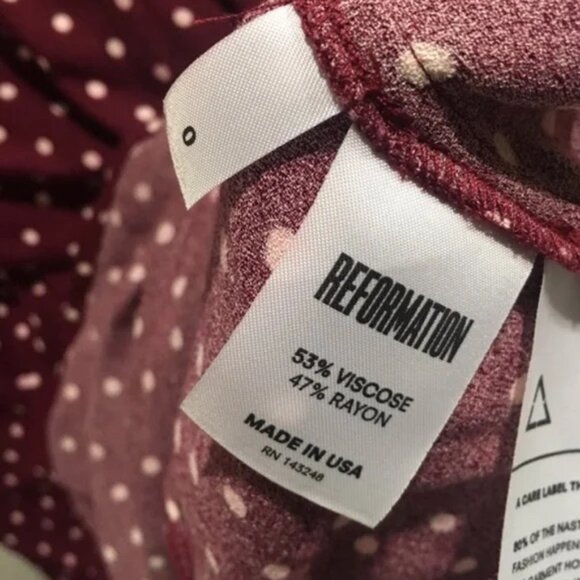 Reformation Irene Dress in Polka Dot (0, XS) - Picture 10 of 10